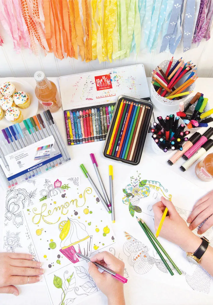 Stampington The Coloring Studio Premier fargeleggingsblad pdf