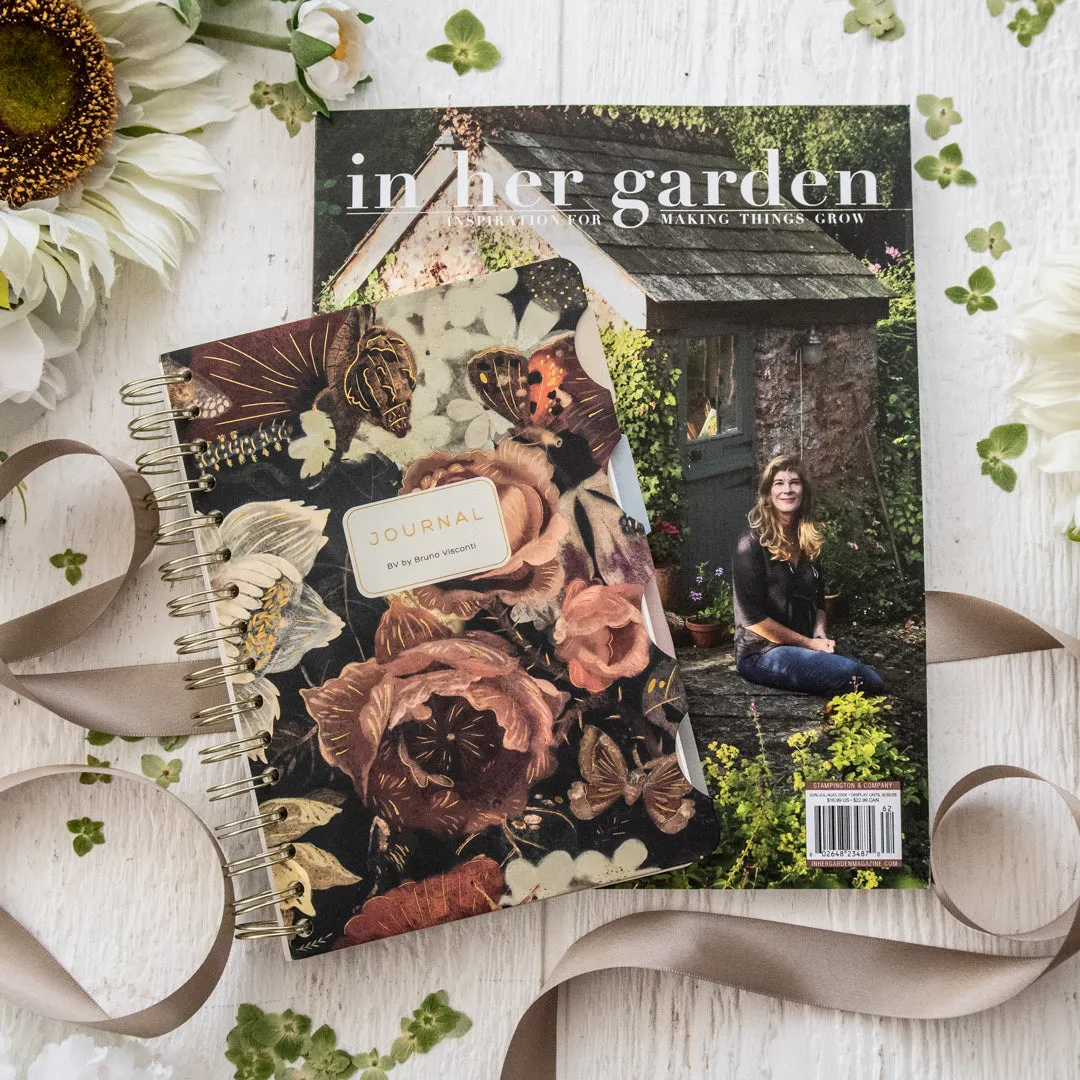 Stampington In Her Garden Summer 2026 blad bundle journal