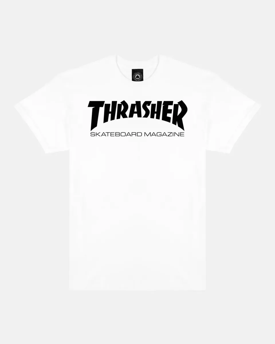 Thrasher Skate Mag småbarn t-skjorte hvit bomull