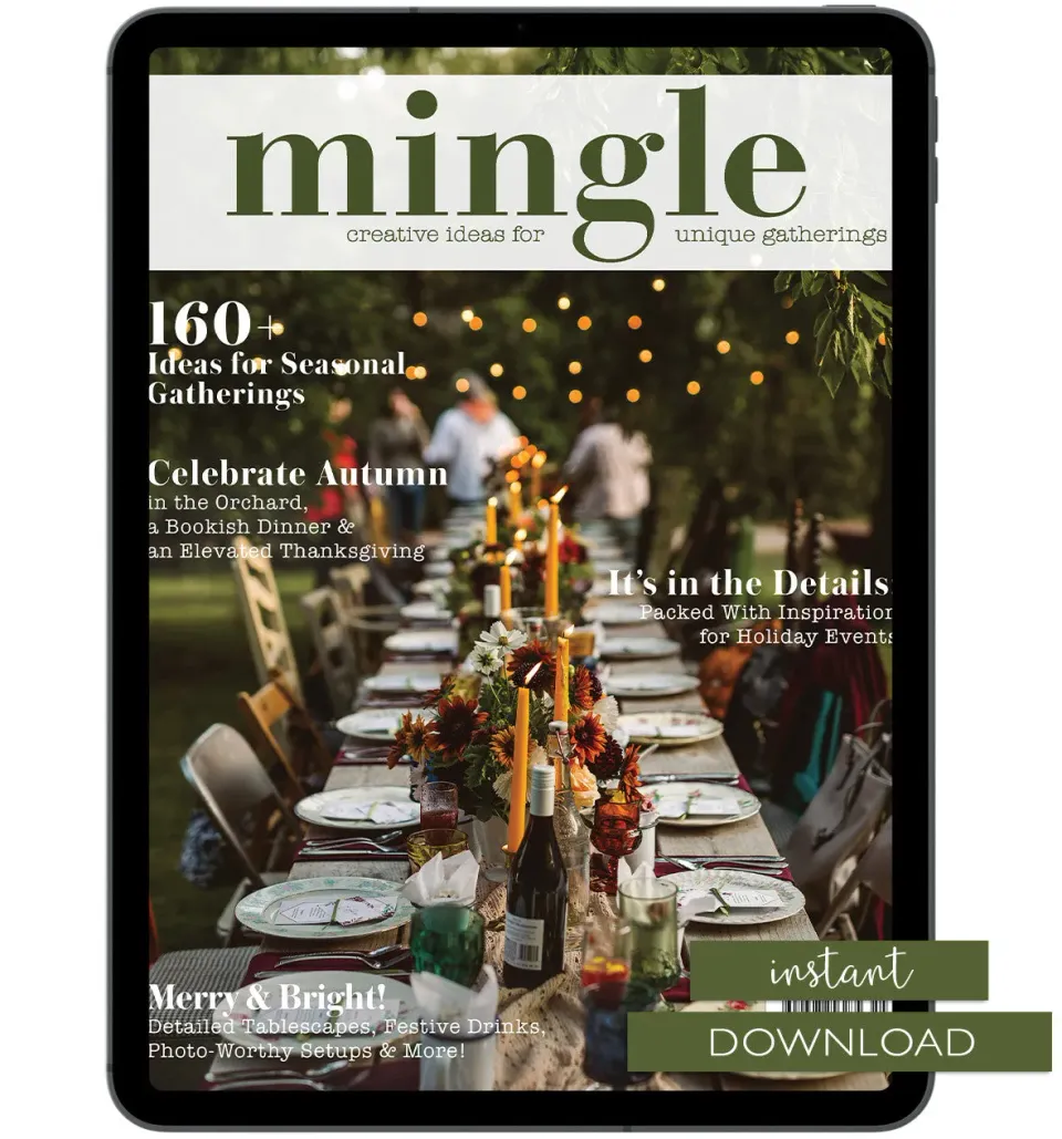 Mingle Autumn 2025 blad pdf-utgave selskap