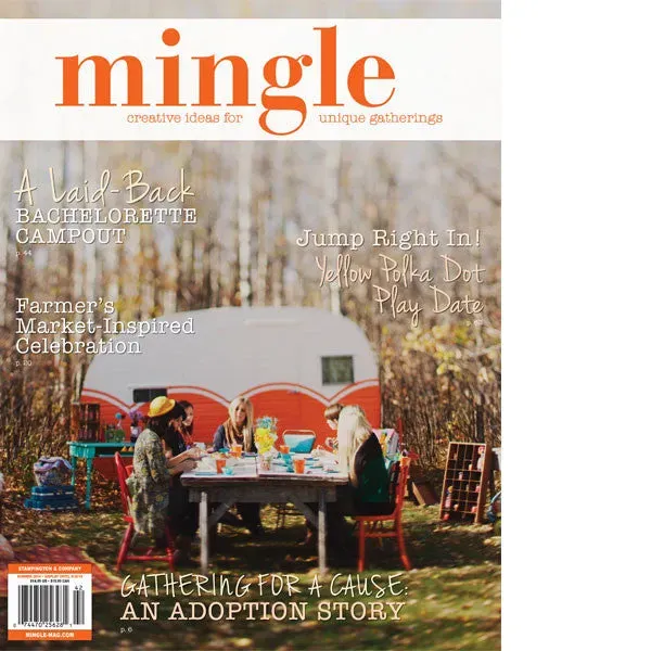 Stampington Mingle Summer 2014 blad selskap