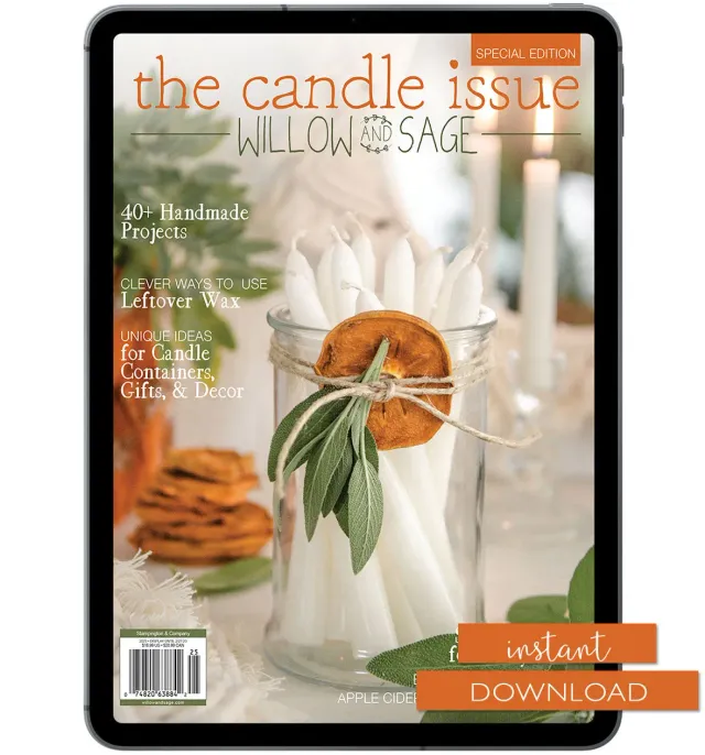 Stampington The Candle Issue Volume 3 blad digital lysstøping