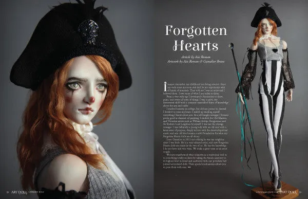 Stampington Art Doll Quarterly Spring 2016 blad digital dukker