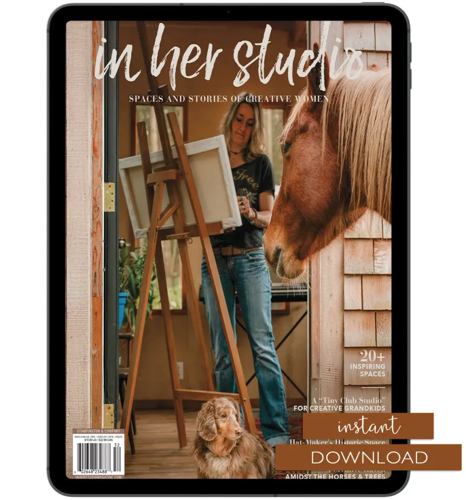 Stampington In Her Studio Summer 2025 blad PDF 160 sider