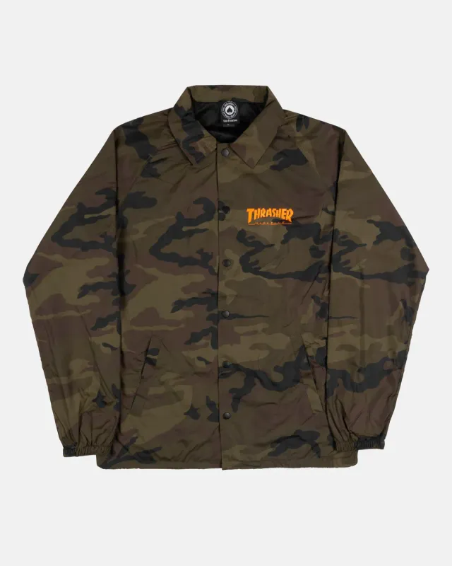 Skategoat Coach Jacket kamo coachjakke vannavstøtende