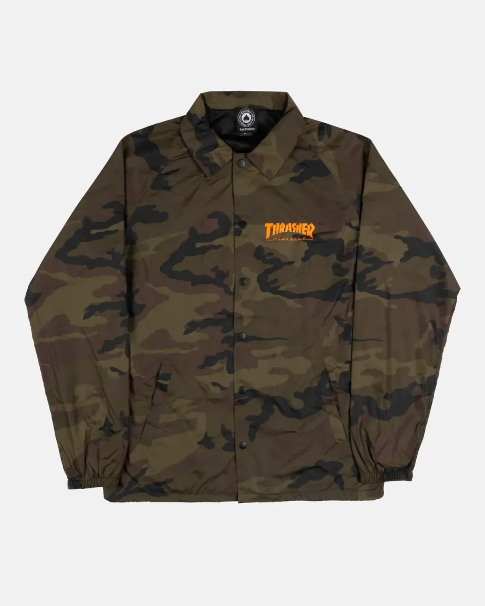 Skategoat Coach Jacket kamo coachjakke vannavstøtende