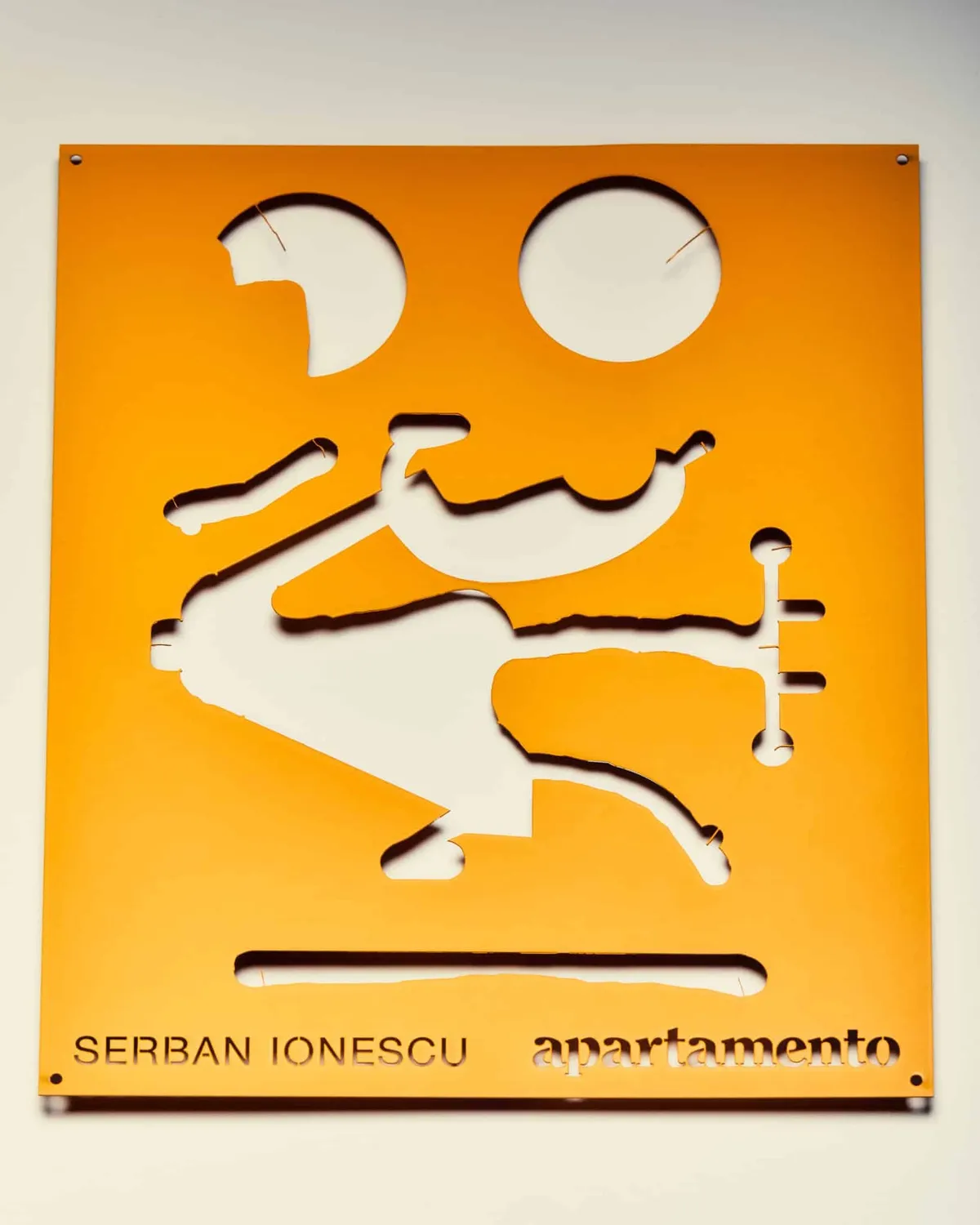 Apartamento Serban Ionescu miniatyrer stål limited edition