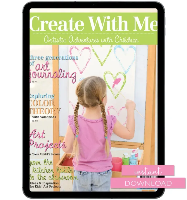 Stampington Create With Me Winter 2012 blad PDF barn