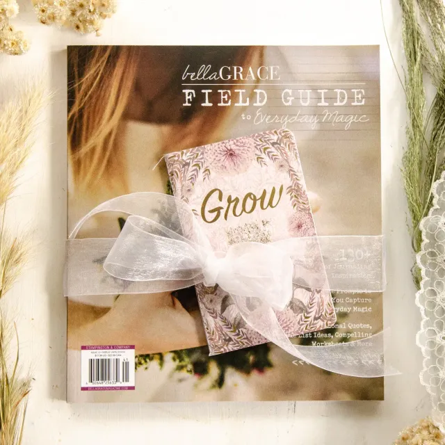 Stampington Field Guide Grow & Bloom gavesett magasin nr 13