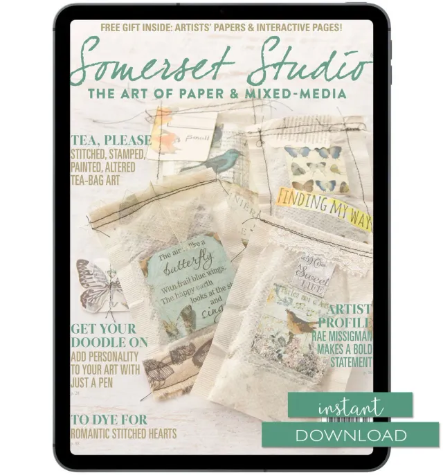 Stampington Somerset Studio Jul Aug 2018 e-blad PDF papir