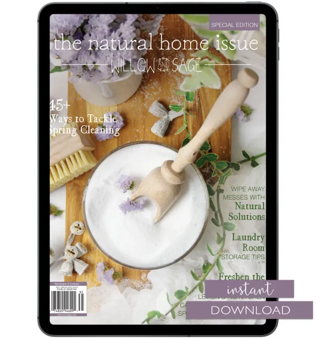 Willow and Sage Natural Home V4 e-blad PDF rengjøring