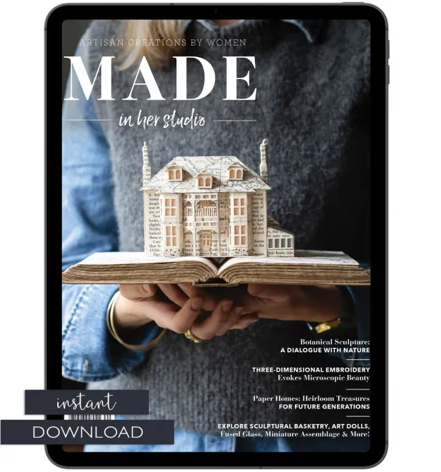 Stampington MADE In Her Studio Summer 2026 blad kunst