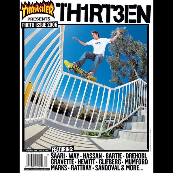Thrasher Photo Issue THIRT3EN blad sommer 2006 - 196 sider