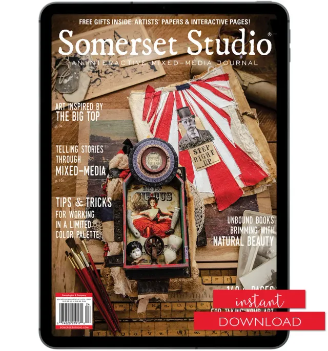 Stampington Somerset Studio Winter 2023 magasin digital 176 sider