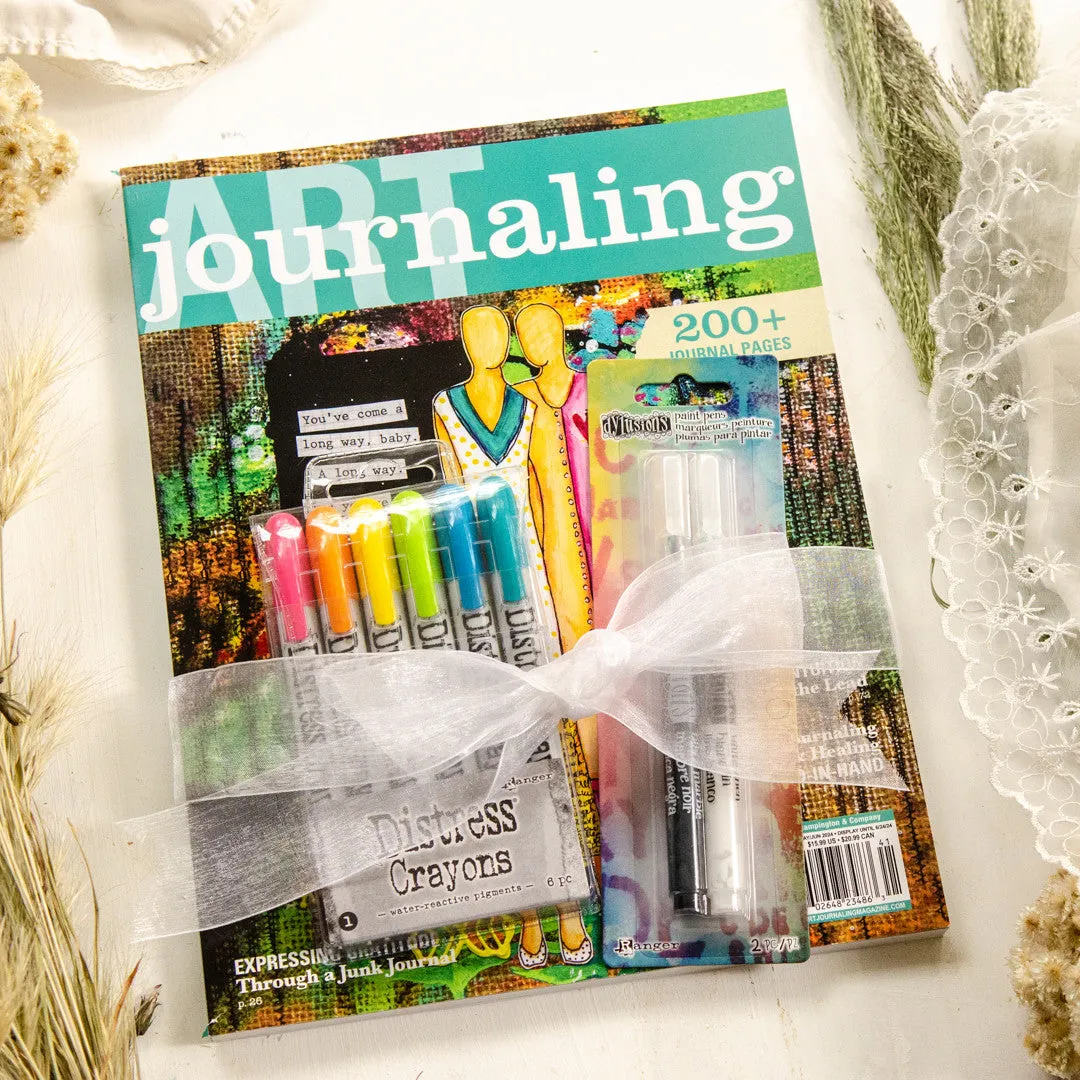 Stampington On the Brighter Side Art Journaling sett vaar 2024