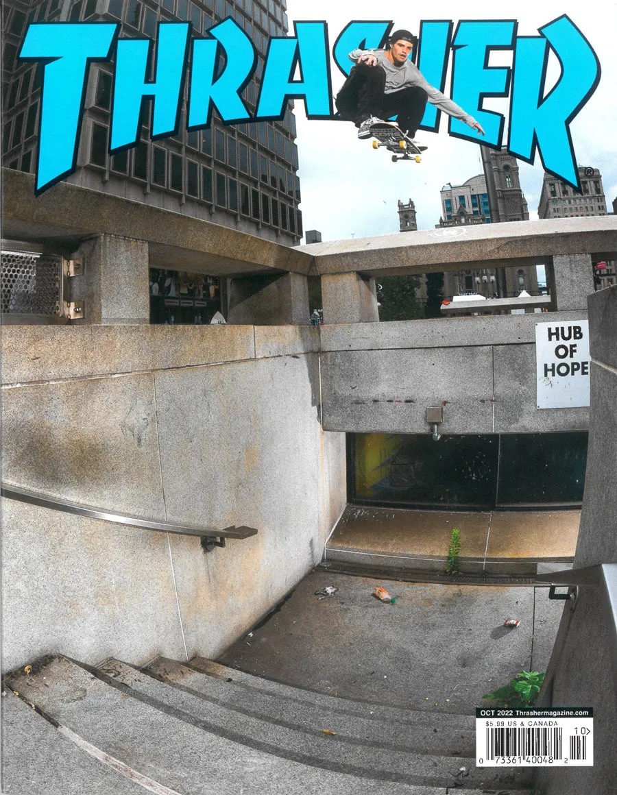 Thrasher magasin oktober 2022 O'Dwyer-cover