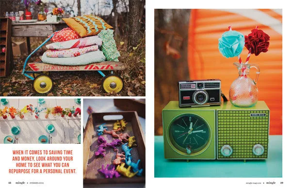 Stampington Mingle Summer 2014 blad selskap