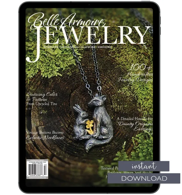 Stampington Belle Armoire Jewelry Autumn 2025 blad digital smykker