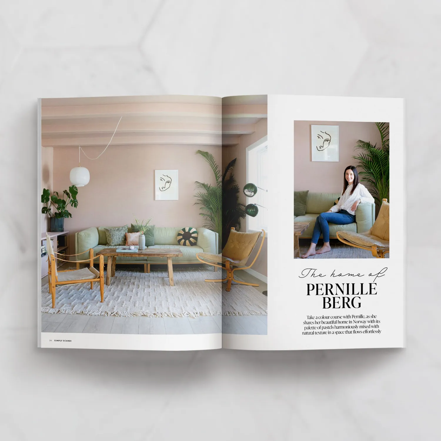 Simply Scandi Vol 1 Spring 2021 blad førsteutgave