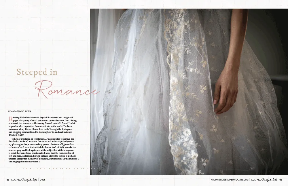 Stampington Bella Grace A Romanticized Life 1 blad spesialutgave kos