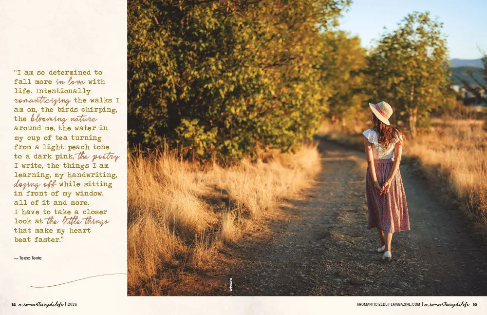 Stampington Bella Grace A Romanticized Life 2 blad hverdagsglede