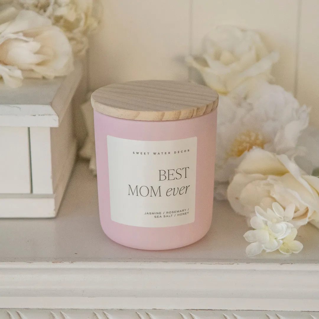 Sweet Water Decor Best Mom Ever duftlys 15 oz villblomst salt