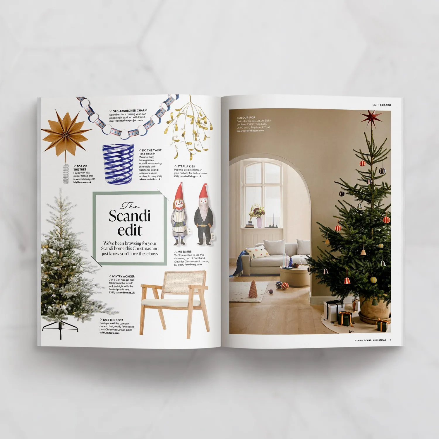 Simply Scandi Christmas Special 2022 blad julenummer