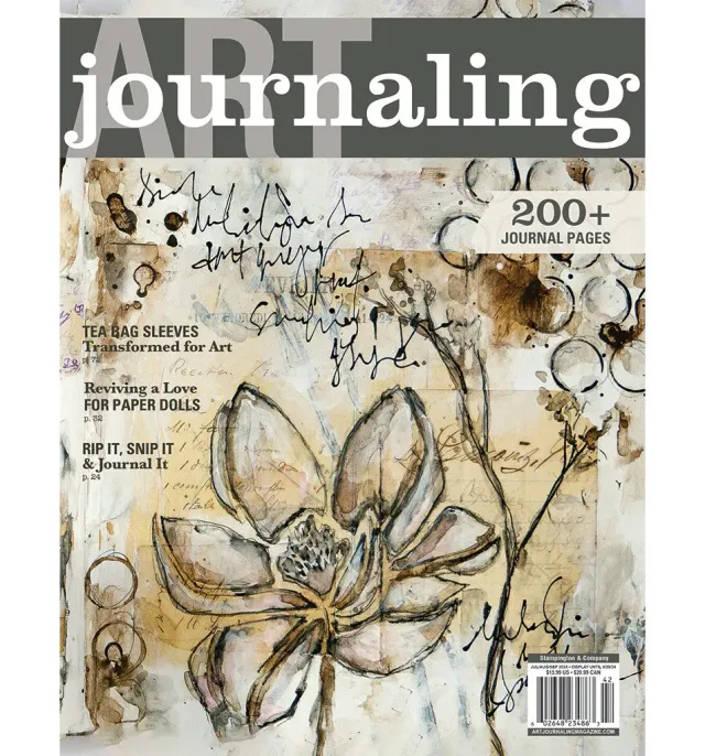 Stampington Art Journaling Summer 2024 blad 144 sider