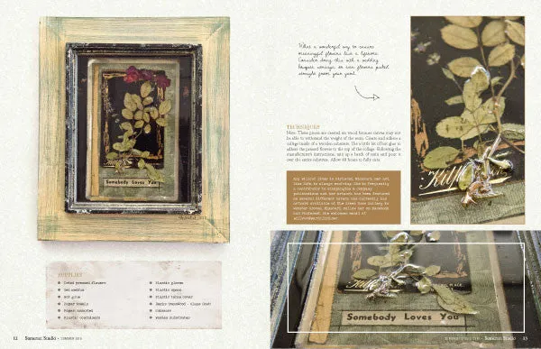 Stampington Somerset Studio Summer 2019 blad PDF boktema