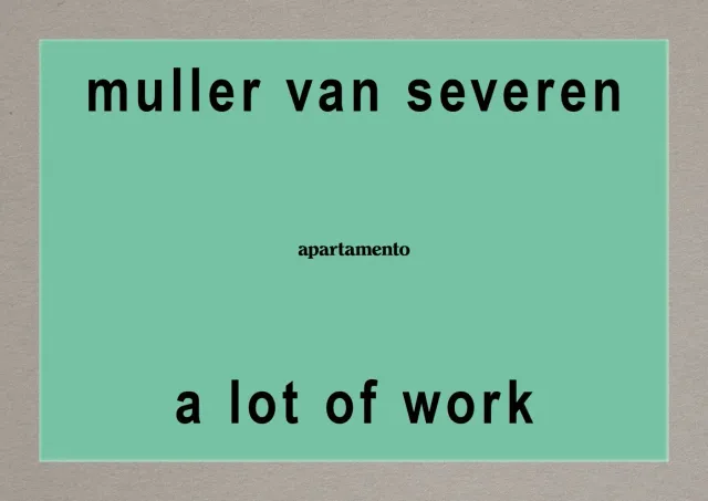 Apartamento A Lot of Work Muller Van Severen bok design
