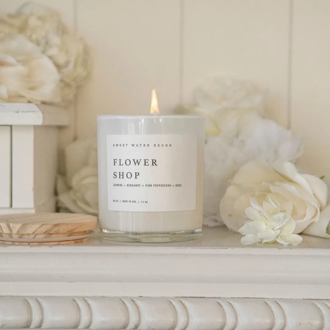 Sweet Water Decor Flower Shop soyalys 11 oz jasmin