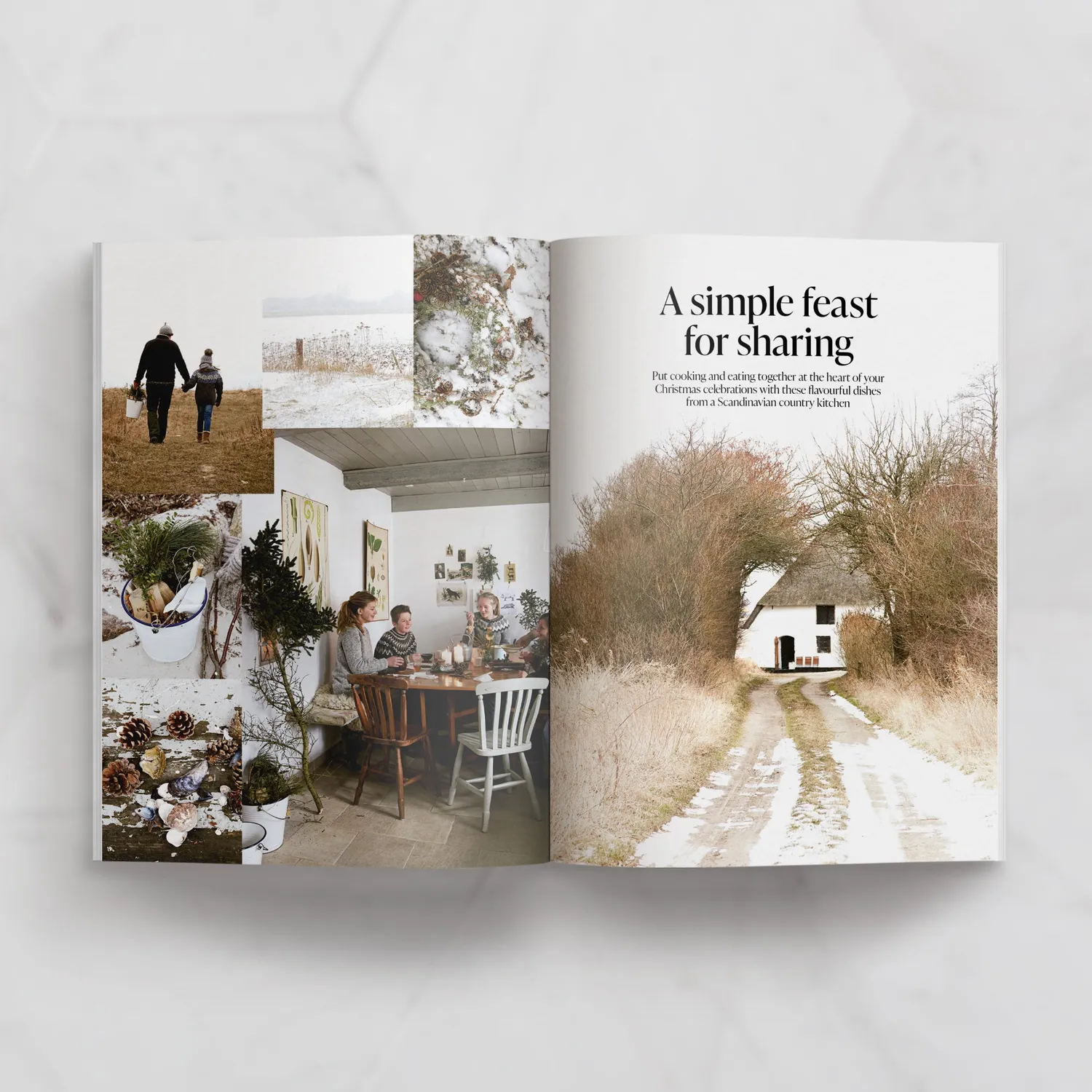 Simply Scandi Christmas Special 2021 blad jul