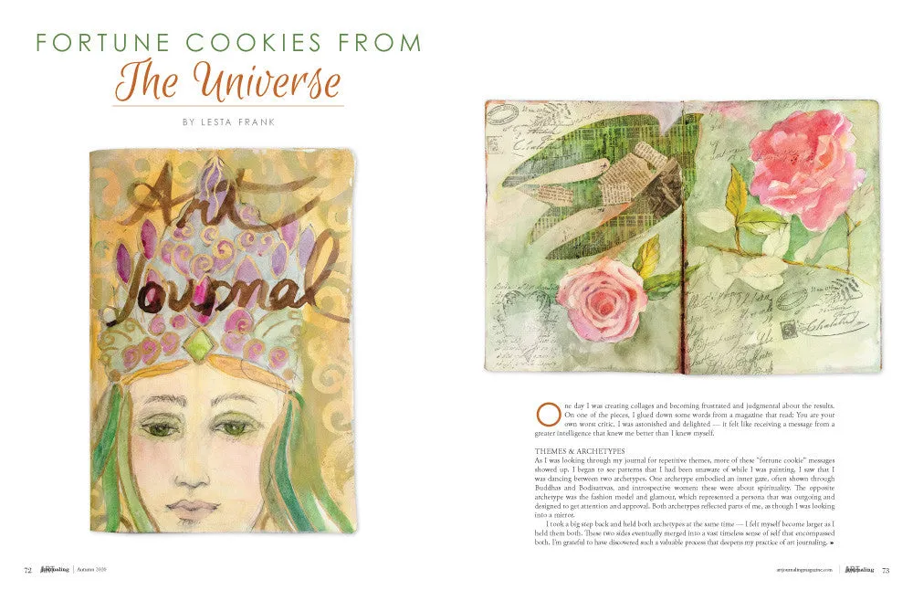 Stampington Art Journaling Autumn 2020 blad PDF