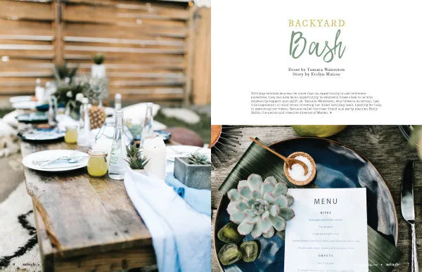 Stampington Mingle Summer 2018 blad fest