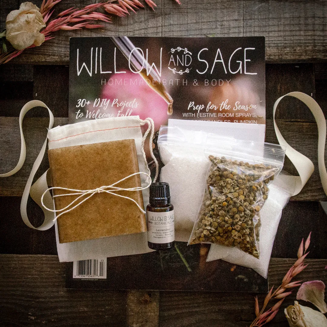 Stampington Willow and Sage Chamomile Lavender Starter Set diy-sett