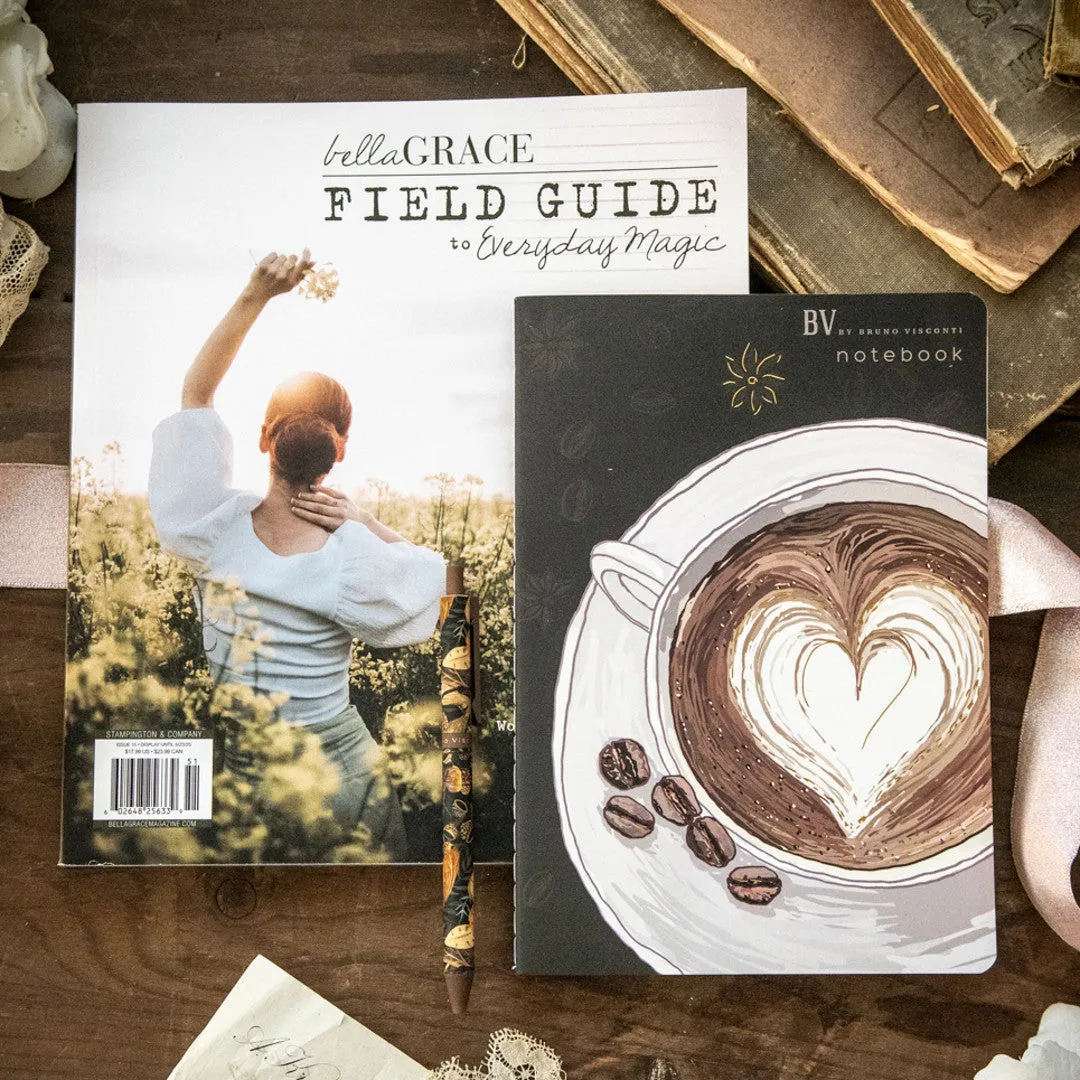 Stampington Field Guide blad nr 15 bundle med notatbok