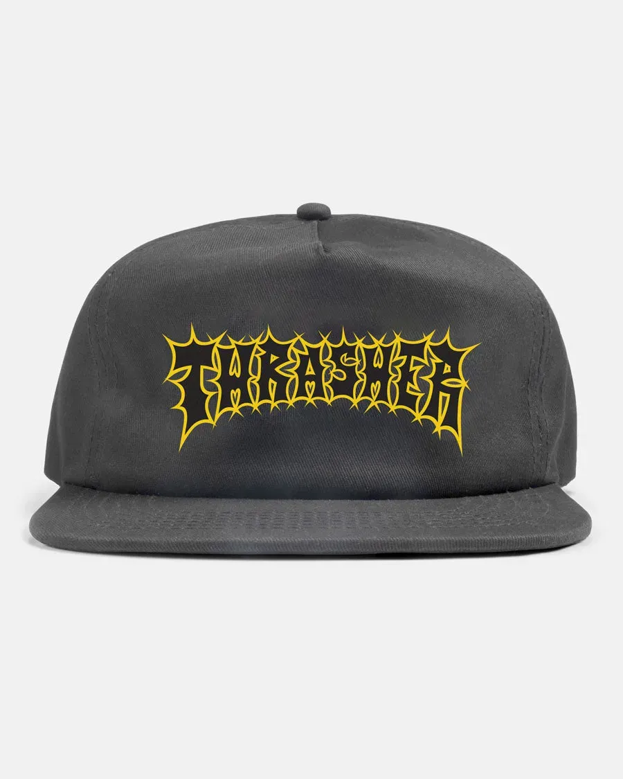 Thrasher Spikey Snapback caps charcoal