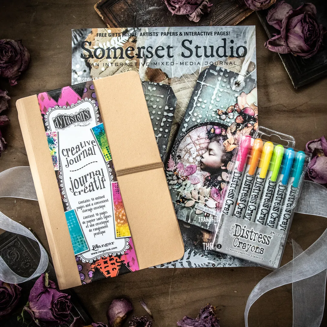 Stampington Somerset Studio Distressed Dylusions sett 3 deler