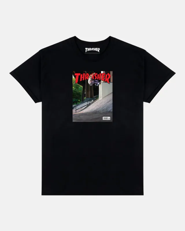 Thrasher november 2026 cover t-skjorte bomull