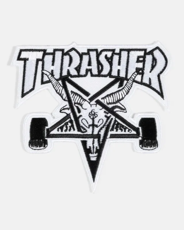 Thrasher Skategoat strykemerke hvit