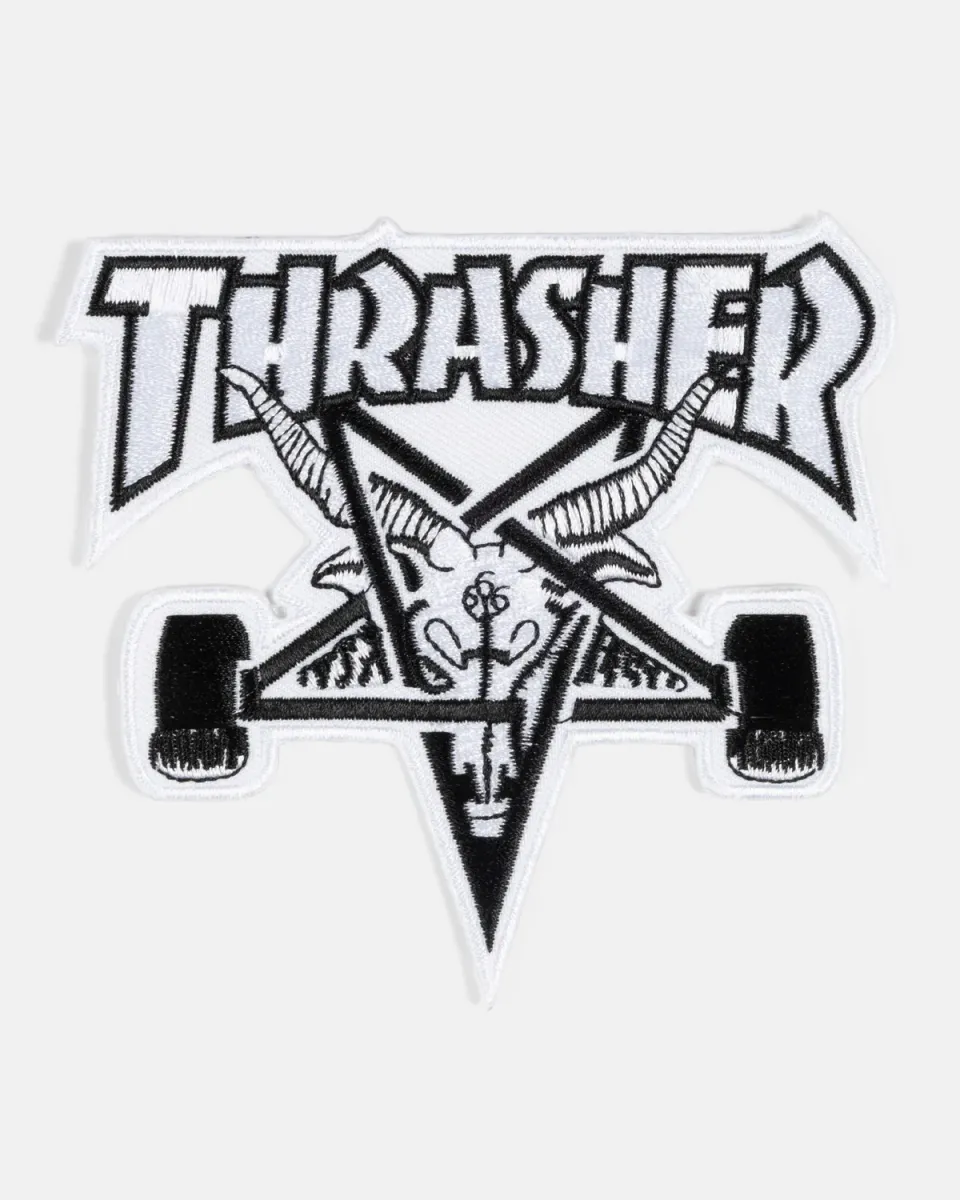 Thrasher Skategoat strykemerke hvit