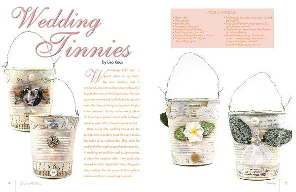 Stampington Somerset Wedding 2006 Volume 2 blad bryllupsideer
