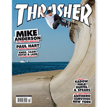 Thrasher Magazine October 2016 skateblad