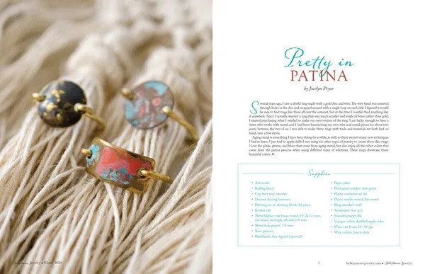 Stampington Belle Armoire Jewelry Winter 2020 blad PDF 144 sider