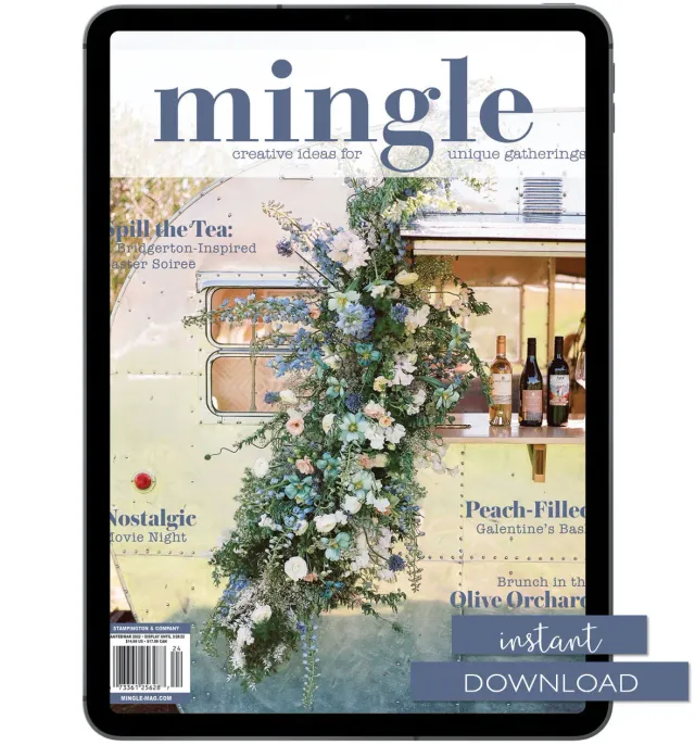 Stampington Mingle Winter 2022 blad nedlasting selskap