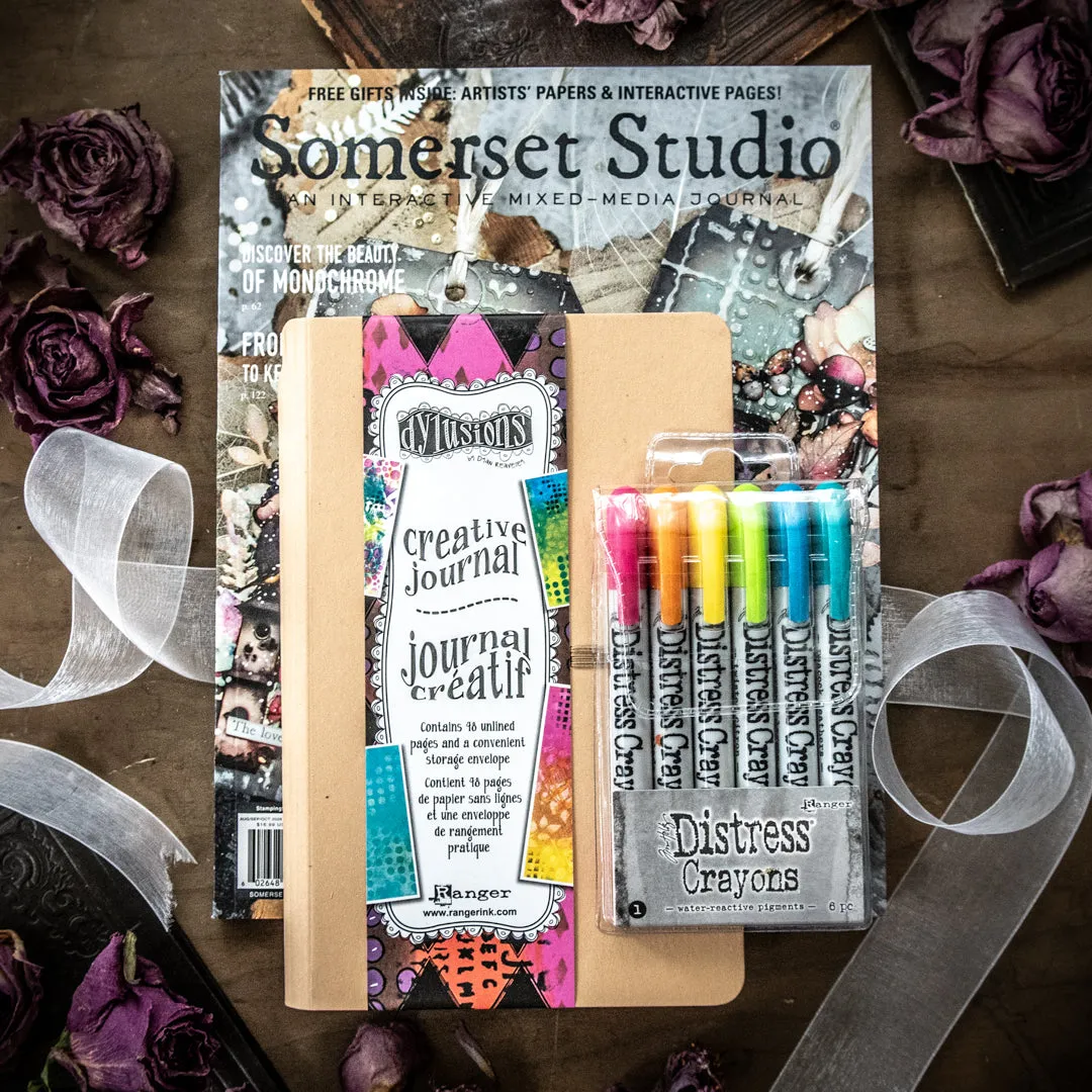 Stampington Somerset Studio Distressed Dylusions sett 3 deler