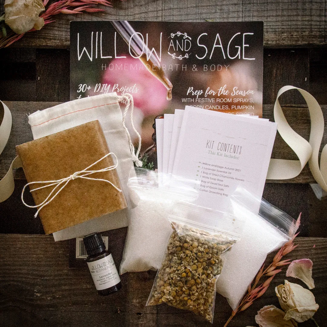 Stampington Willow and Sage Chamomile Lavender Starter Set diy-sett