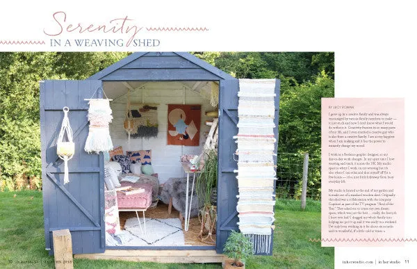 Stampington In Her Studio premierutgave blad digital utgave
