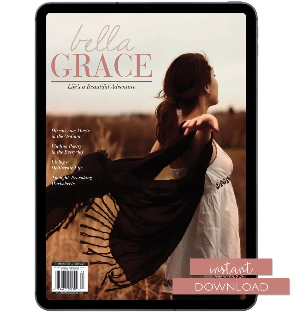 Stampington Bella Grace Issue 1 blad PDF-nedlasting