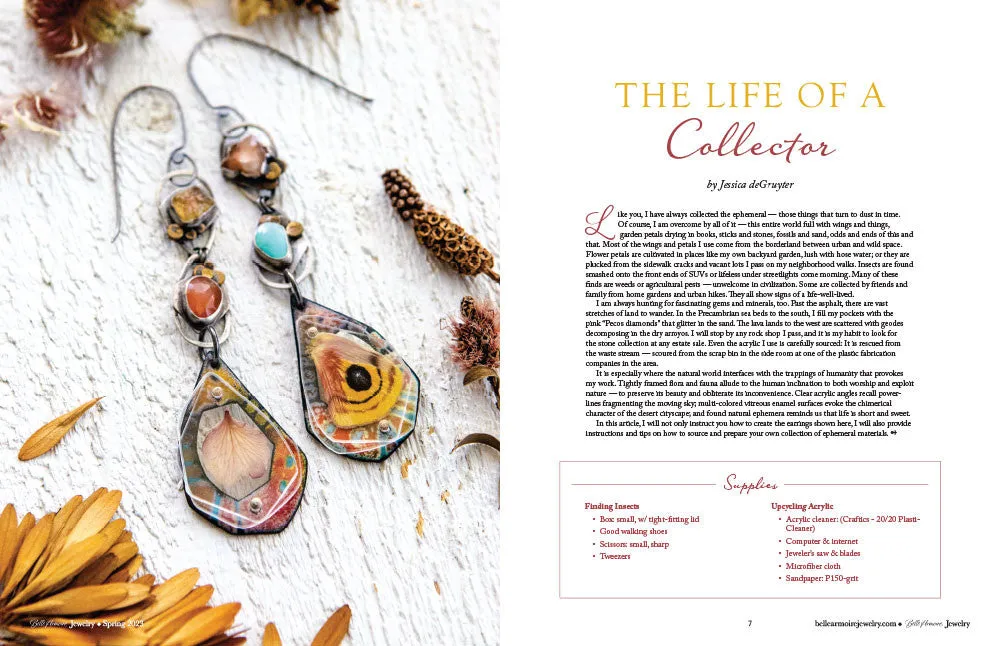 Stampington Belle Armoire Jewelry Spring 2023 blad pdf smykker